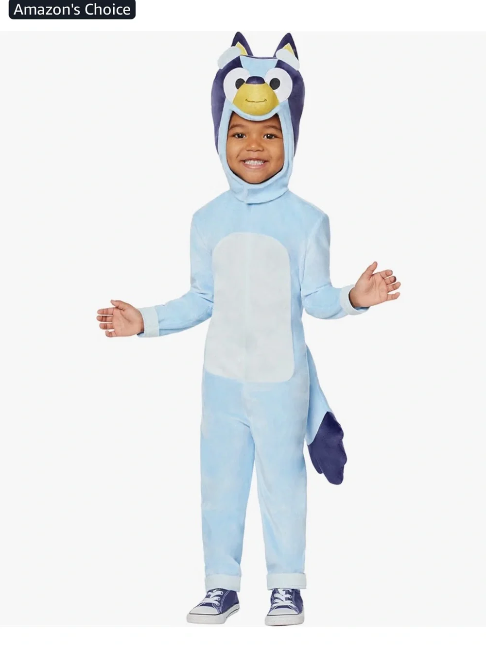 Officially licensed Bluey Kids Costume - spirit Halloween 5T-6T
